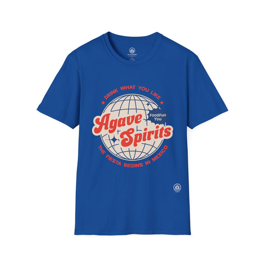 Agave Spirits World Tee | Gildan 64000 | Unisex Softstyle Cotton Tee