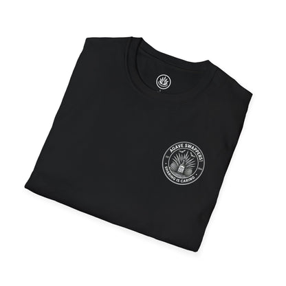 Agave Swappers — Small Chest Logo T-Shirt | Agave Shirt | Gildan 64000 Unisex Sofstyle T-Shirt