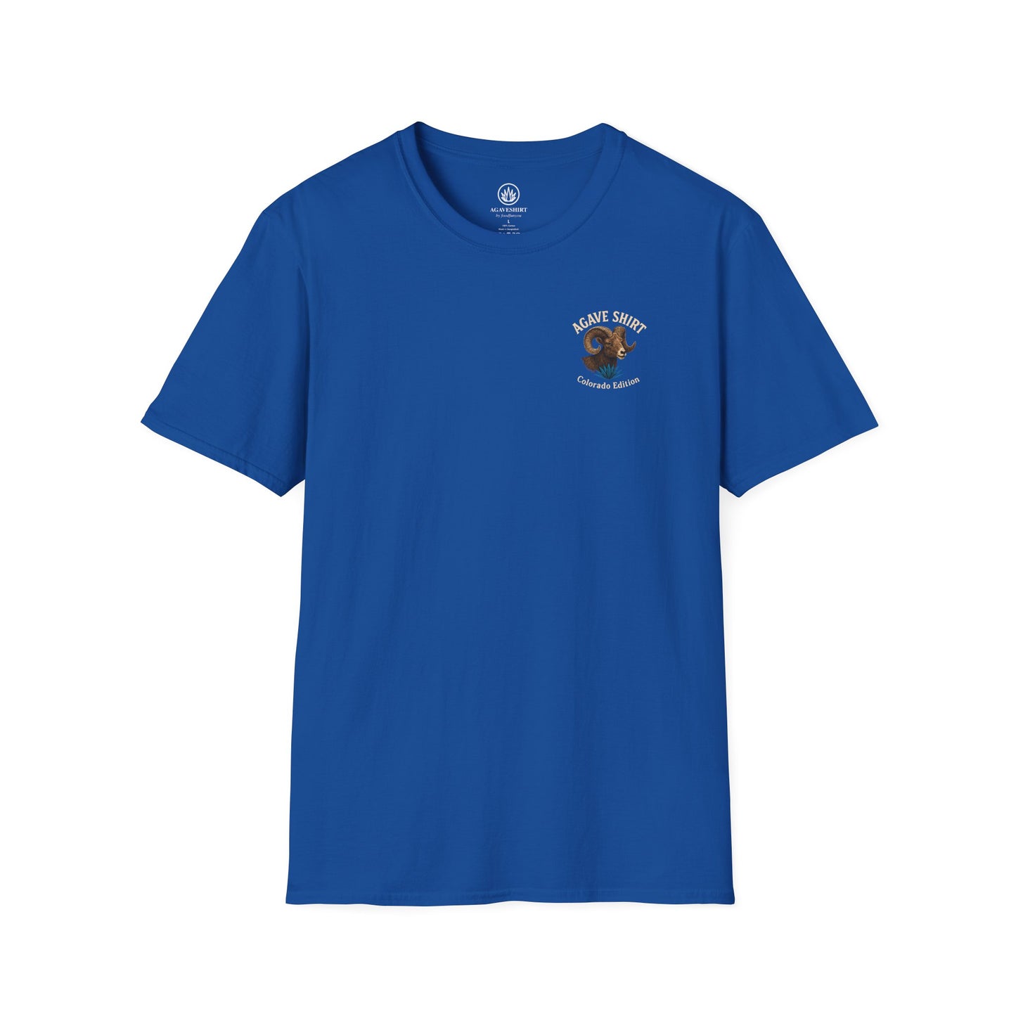 Colorado Edition Agave Shirt — Big Horn and Agave | Gildan 64000 | Unisex Softstyle Tee