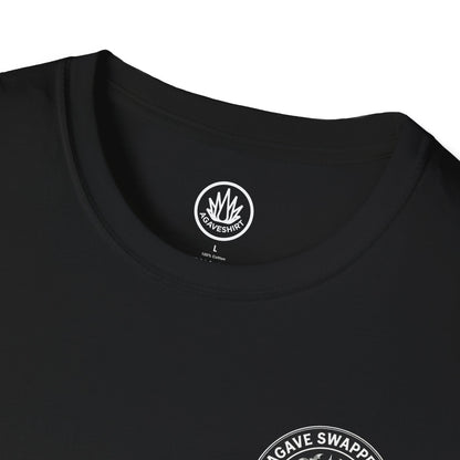 Agave Swappers — Small Chest Logo T-Shirt | Agave Shirt | Gildan 64000 Unisex Sofstyle T-Shirt