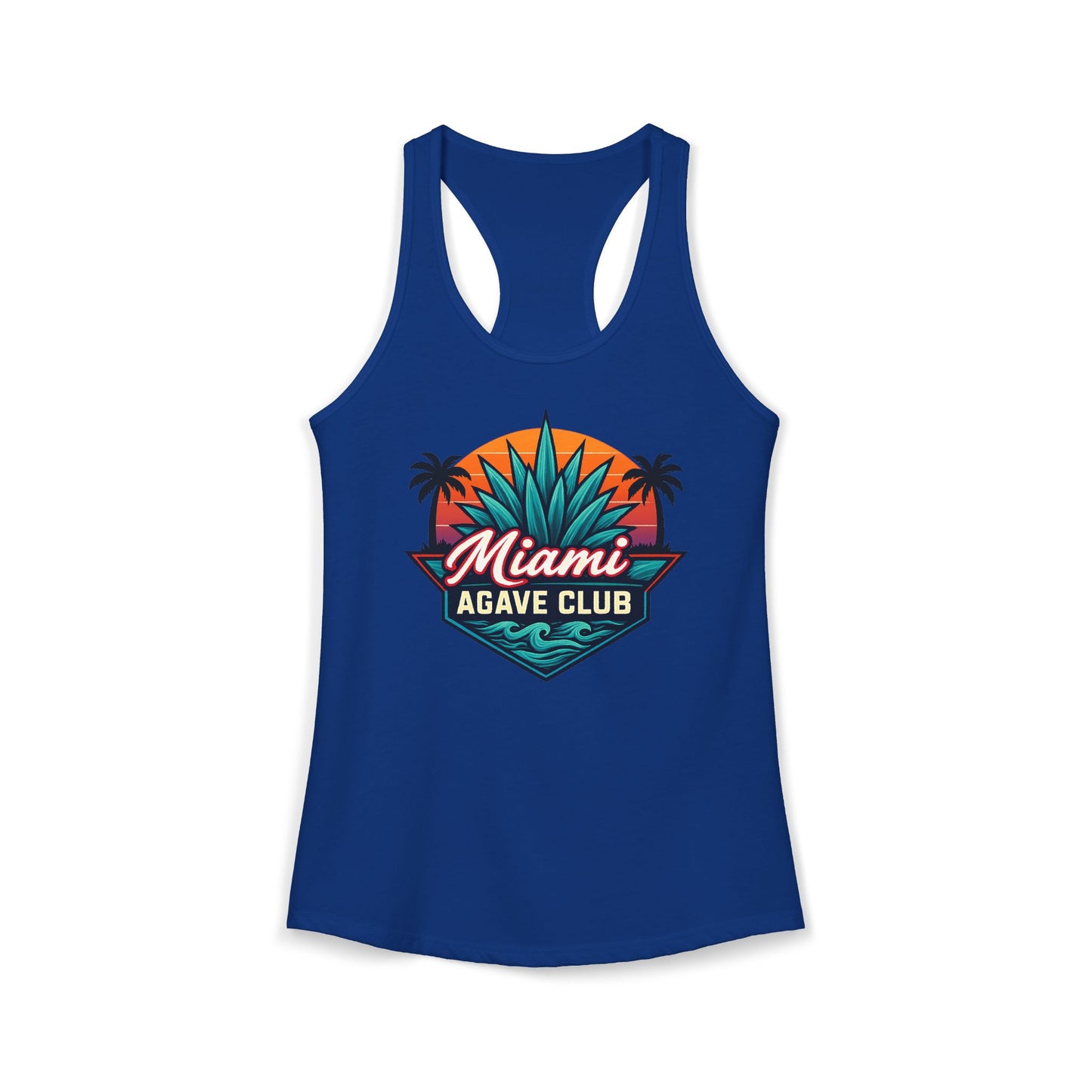 Miami Agave Club — Women's Racerback Tank