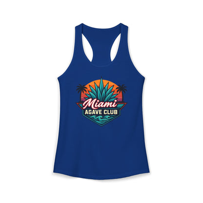 Miami Agave Club — Women's Racerback Tank