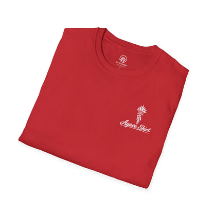 New York Edition Agave Shirt — Lady Liberty Cityscape | Gildan 64000 | Unisex Softstyle Tee
