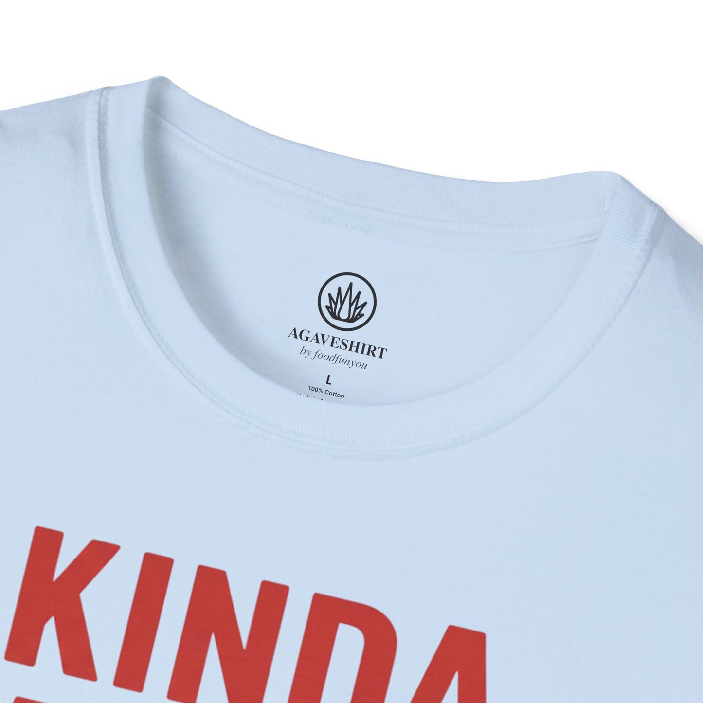 Kinda Naughty After Tequila – Kinda Nice Before It | Gildan 64000 | Unisex Softstyle Tee