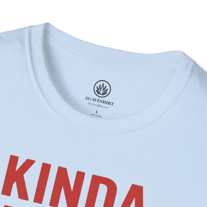 Kinda Naughty After Tequila – Kinda Nice Before It | Gildan 64000 | Unisex Softstyle Tee