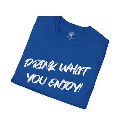 Drink What You Enjoy | Agave Shirt | Gildan 64000 | Unisex Softstyle Cotton T-Shirt