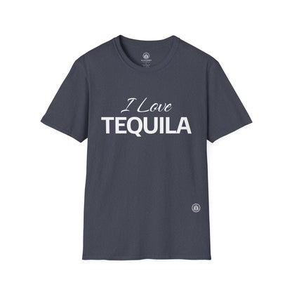 I Love Tequila | Agave Shirt | Gildan 64000 | Unisex Softstyle Cotton T-Shirt