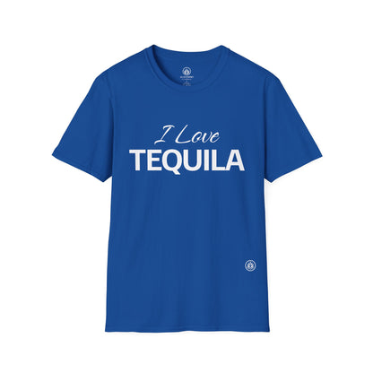 I Love Tequila | Agave Shirt | Gildan 64000 | Unisex Softstyle Cotton T-Shirt