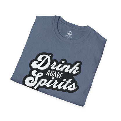 Drink Agave Spirits | Agave Shirt | Gildan 64000 | Unisex Softstyle Cotton T-Shirt