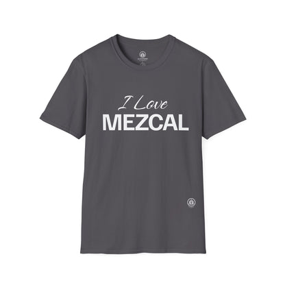I Love Mezcal T-Shirt | Gildan 64000 | Unisex Softstyle Cotton Tee