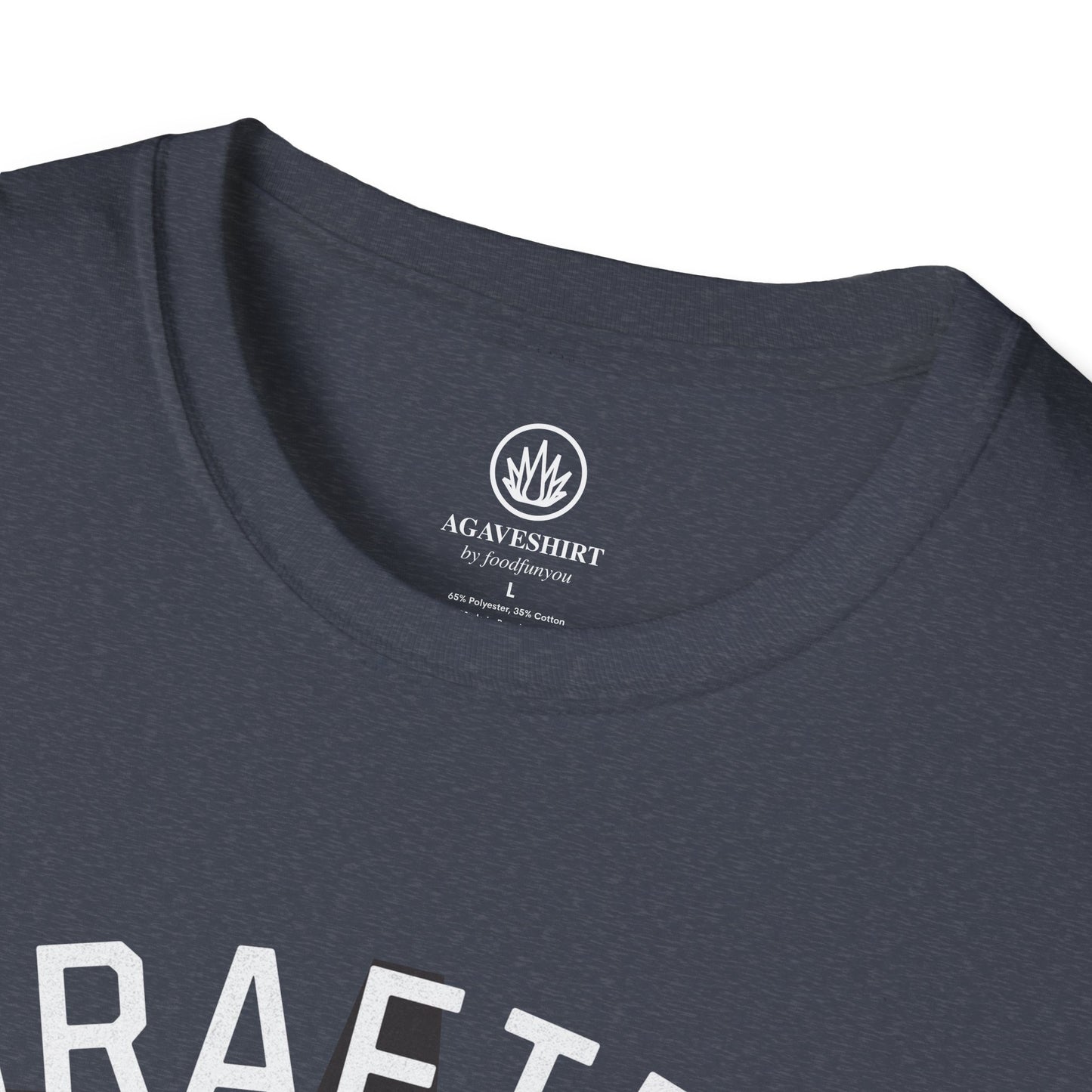 Crafted in Mexico. Celebrated Worldwide. | Agave Shirt | Gildan 64000 | Unisex Softstyle Cotton T-Shirt