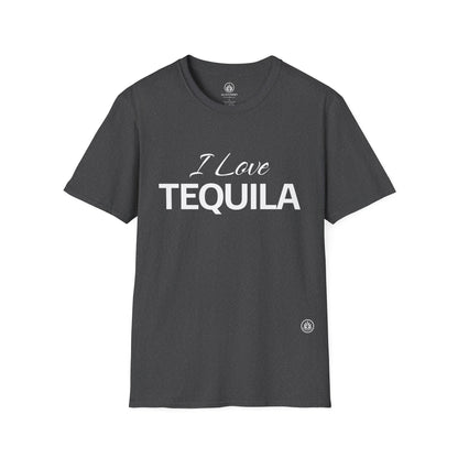 I Love Tequila | Agave Shirt | Gildan 64000 | Unisex Softstyle Cotton T-Shirt