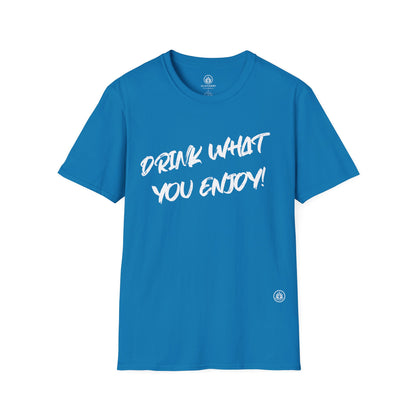 Drink What You Enjoy | Agave Shirt | Gildan 64000 | Unisex Softstyle Cotton T-Shirt