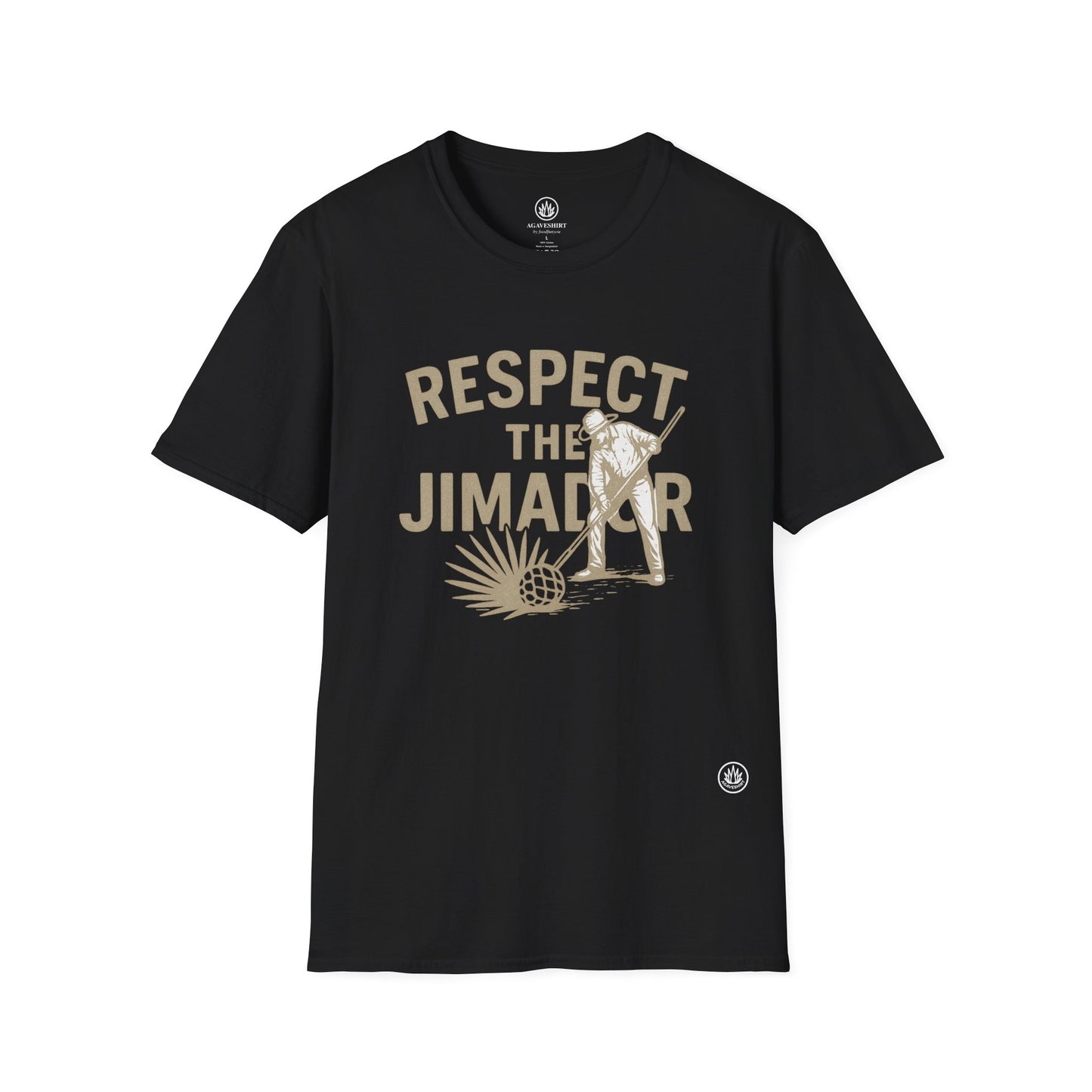 Respect the Jimador | Agave Shirt | Gildan 64000 | Unisex Softstyle Cotton T-Shirt