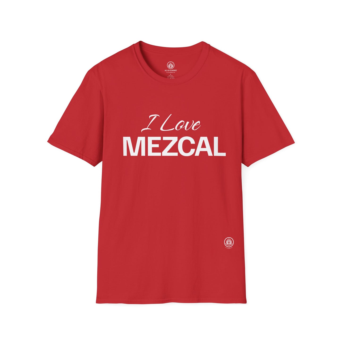 I Love Mezcal T-Shirt | Gildan 64000 | Unisex Softstyle Cotton Tee