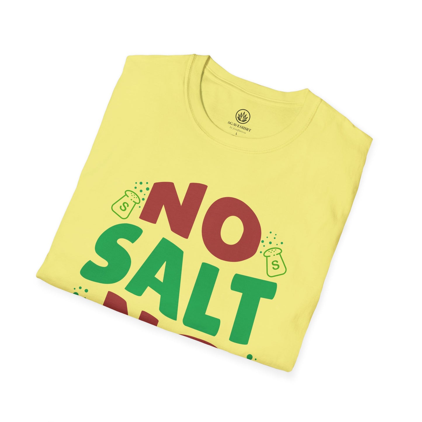 NO SALT. NO LIME. | Agave Shirt | Gildan 64000 | Unisex Softstyle Cotton T-Shirt