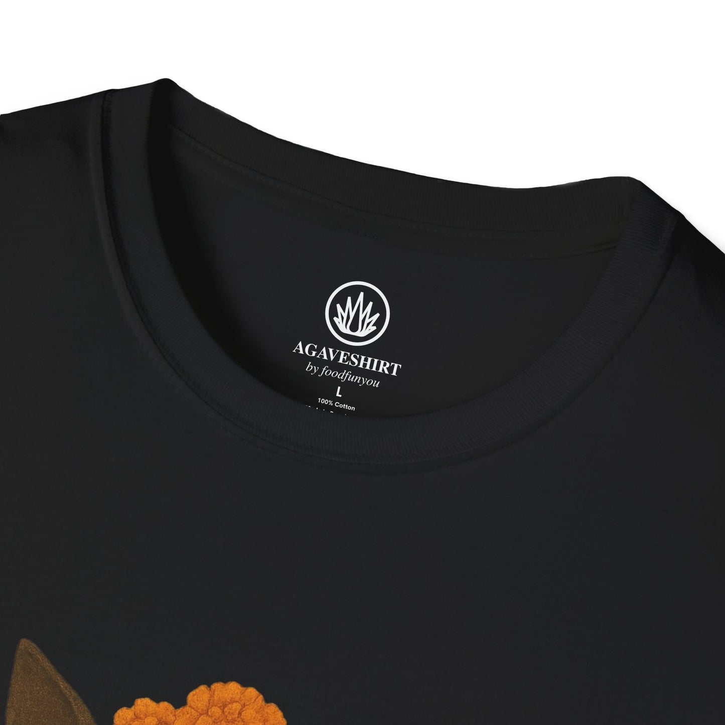 Día de los Muertos - Xolo | Agave Shirt | Gildan 64000 | Unisex Softstyle Cotton T-Shirt