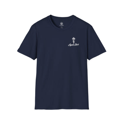 New York Edition Agave Shirt — Lady Liberty Cityscape | Gildan 64000 | Unisex Softstyle Tee
