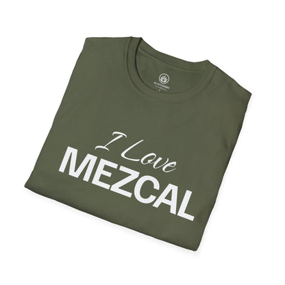 I Love Mezcal T-Shirt | Gildan 64000 | Unisex Softstyle Cotton Tee