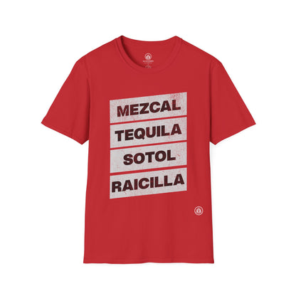 Agave Spirits – Mezcal, Tequila, Raicilla, Sotol | Agave Shirt | Gildan 64000 | Unisex Softstyle Cotton T-Shirt