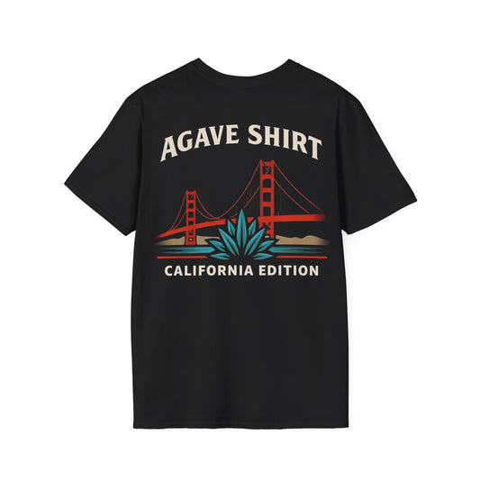 California Edition Agave Shirt — Golden Gate Agave | Gildan 64000 | Unisex Softstyle Tee