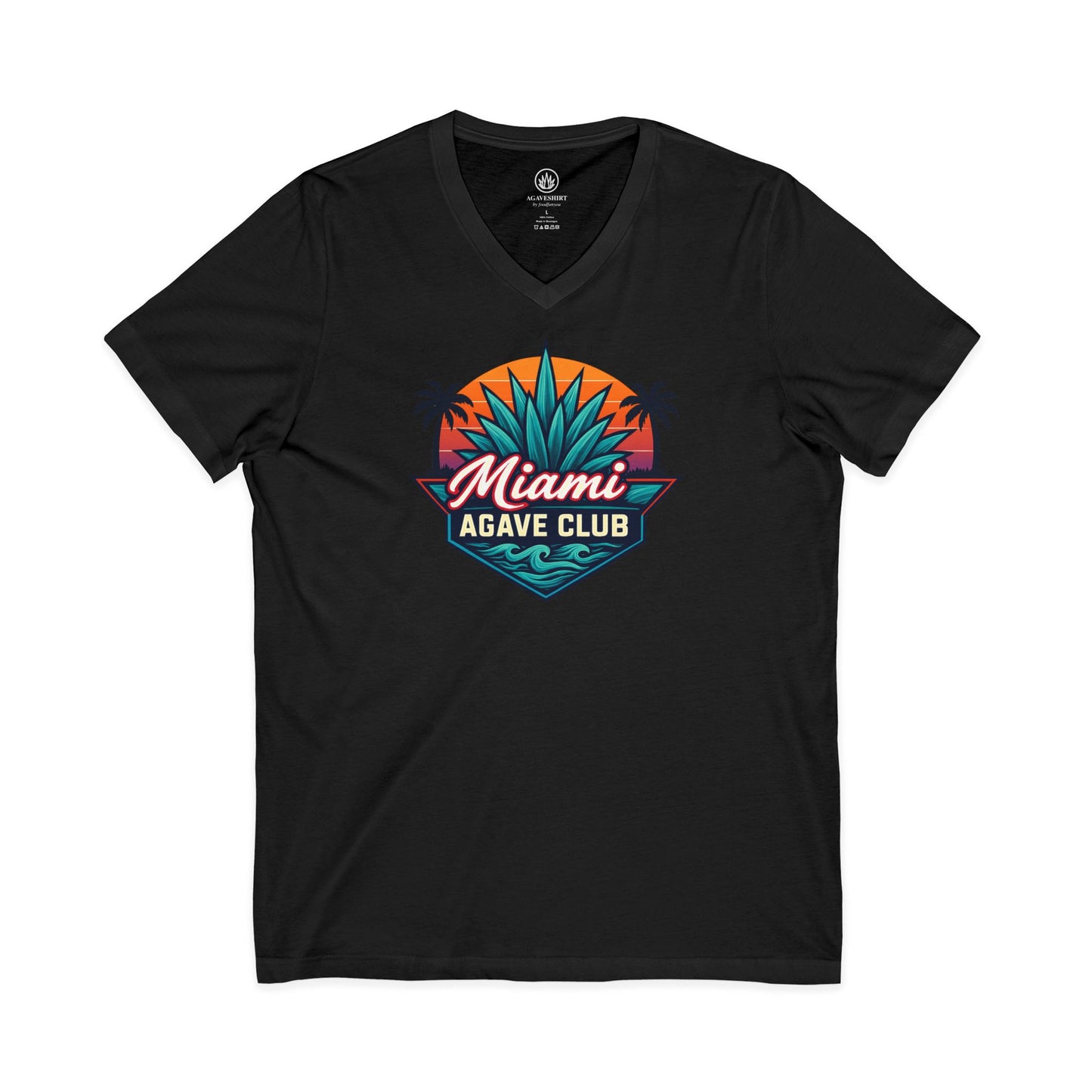 Miami Agave Club — V-Neck Tee